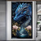 Картина СИЛА ДРАКОНА (кристаллы Swarovski) 40*50 см